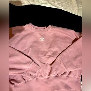 Adidas mauve purple pastel sweater size m